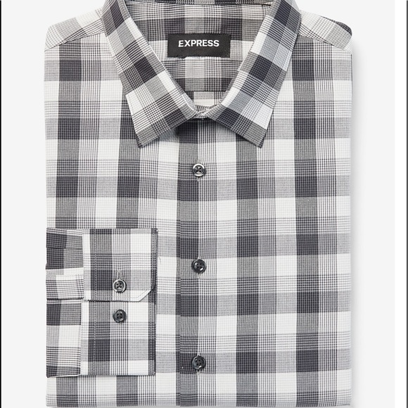 Express Other - Express modern fit Wrinkle resistant button down shirt